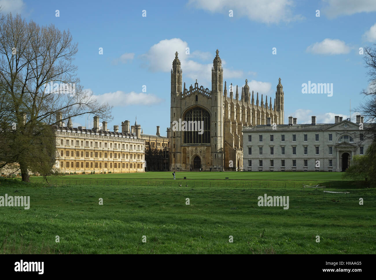 King's College , Cambridge from The Backs Stock Photo - Alamy
