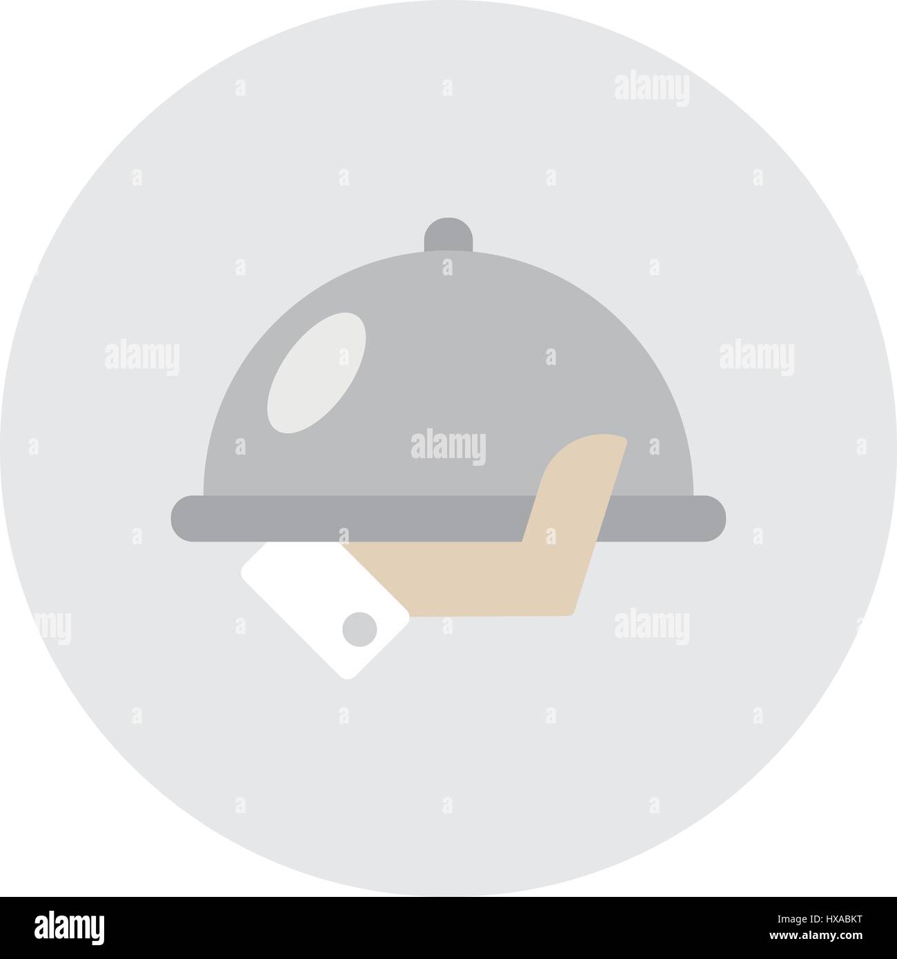 serving tray in hand vector illustration Stock Vector Image & Art Alamy