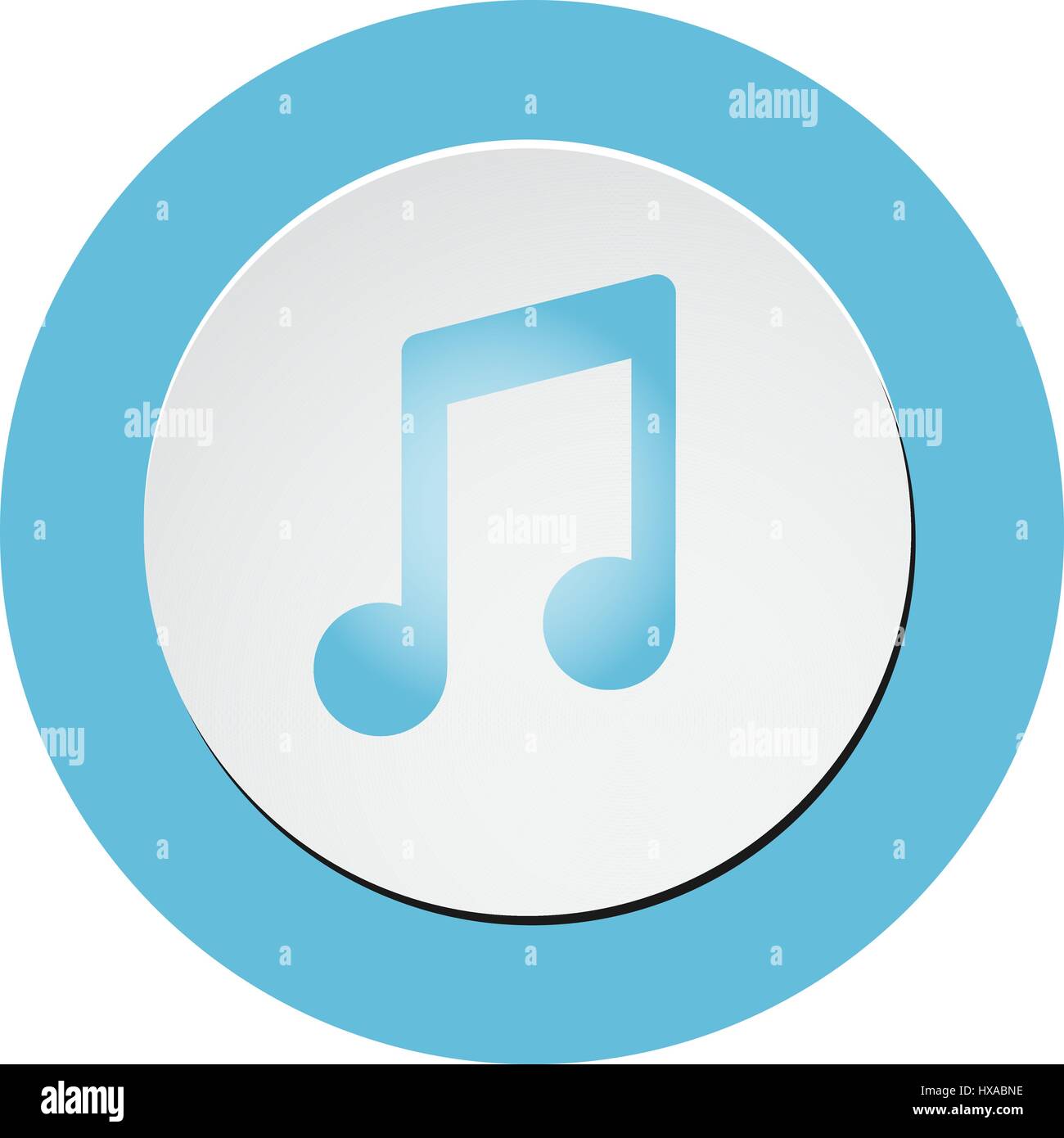 Music vector icon Stock Vector Image & Art - Alamy