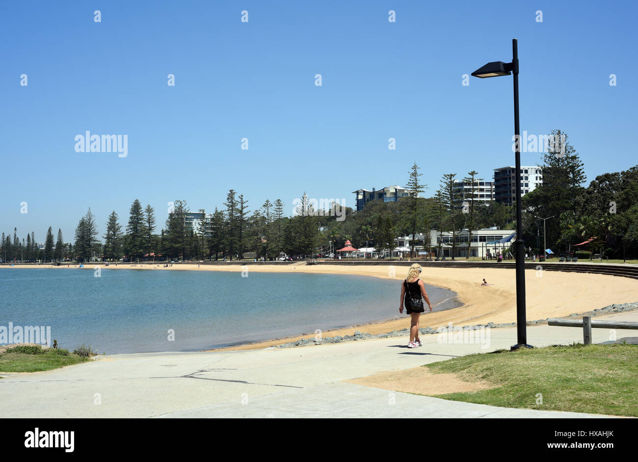 Redcliffe, Queensland, Australia Suttons Beach Stock Photo Alamy