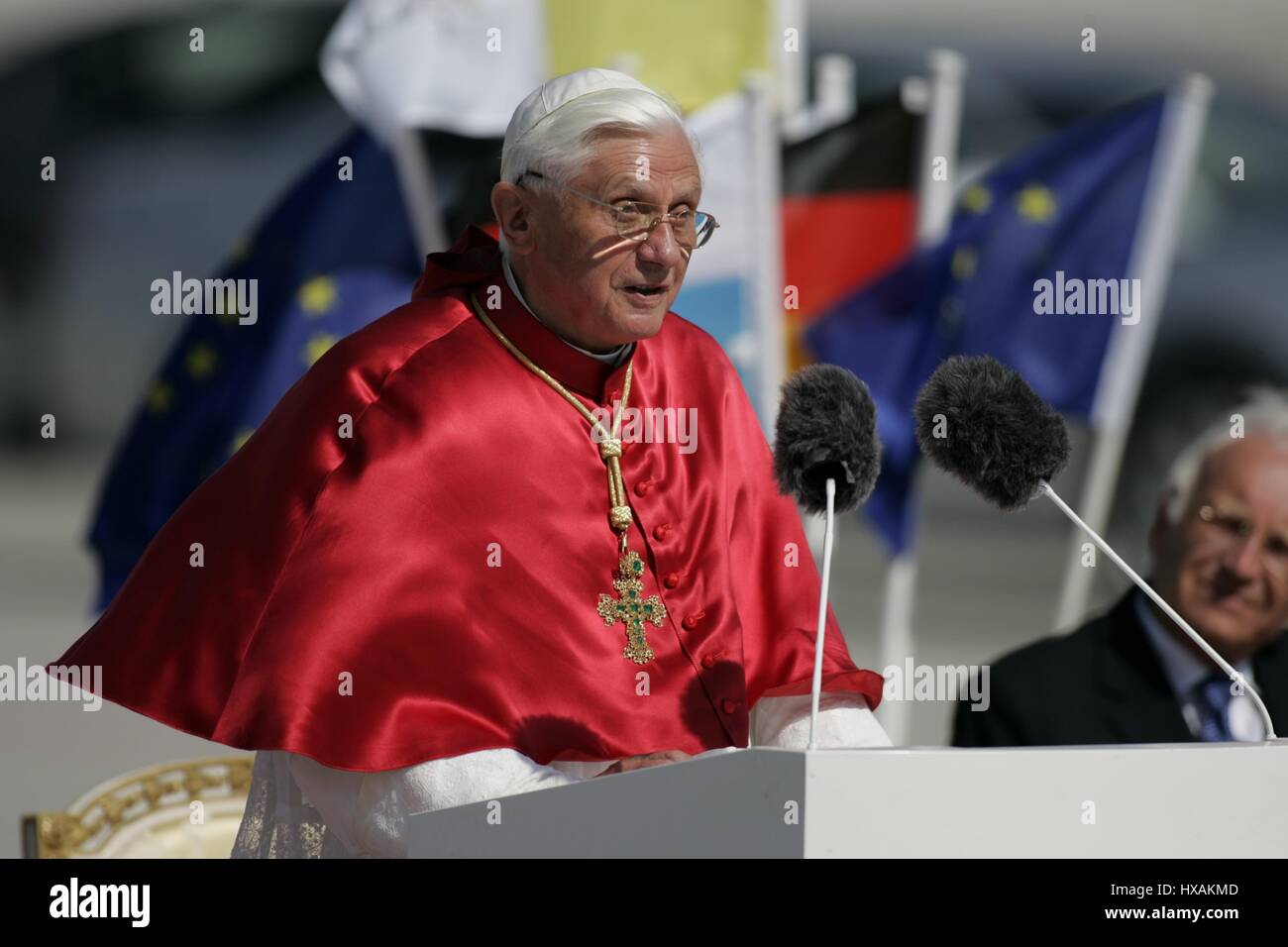 POPE BENEDICT XVI THE POPE 14 September 2006 MUNICH GERMANY Stock Photo