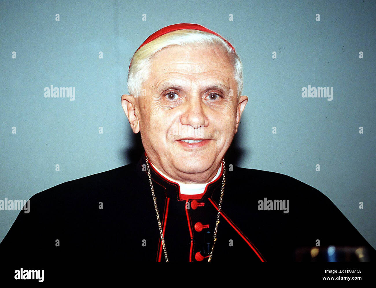 CARDINAL JOSEPH RATZINGER POPE BENEDICT XVI 19 April 2005 Stock Photo