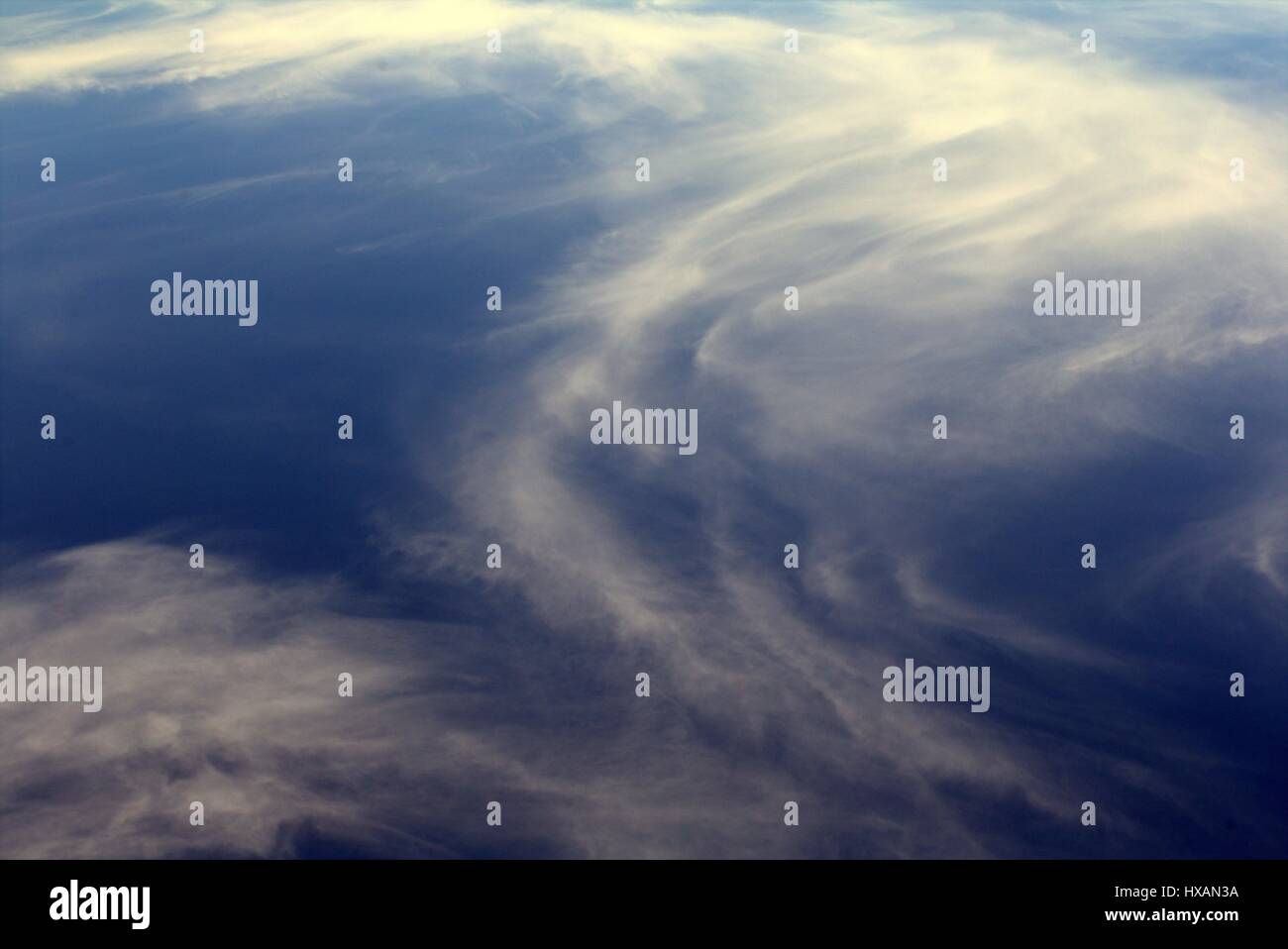 unretouched cloud picture dragon blue sky cumulus Stock Photo