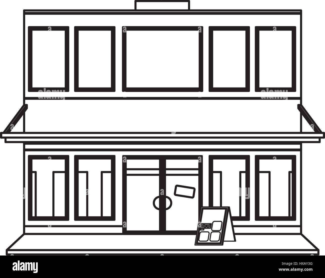 Store shop building Stock Vector Image & Art - Alamy