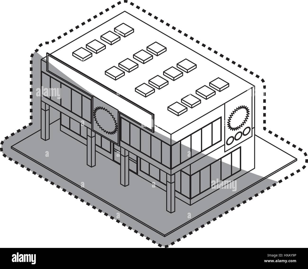 Store shop building Stock Vector Image & Art - Alamy