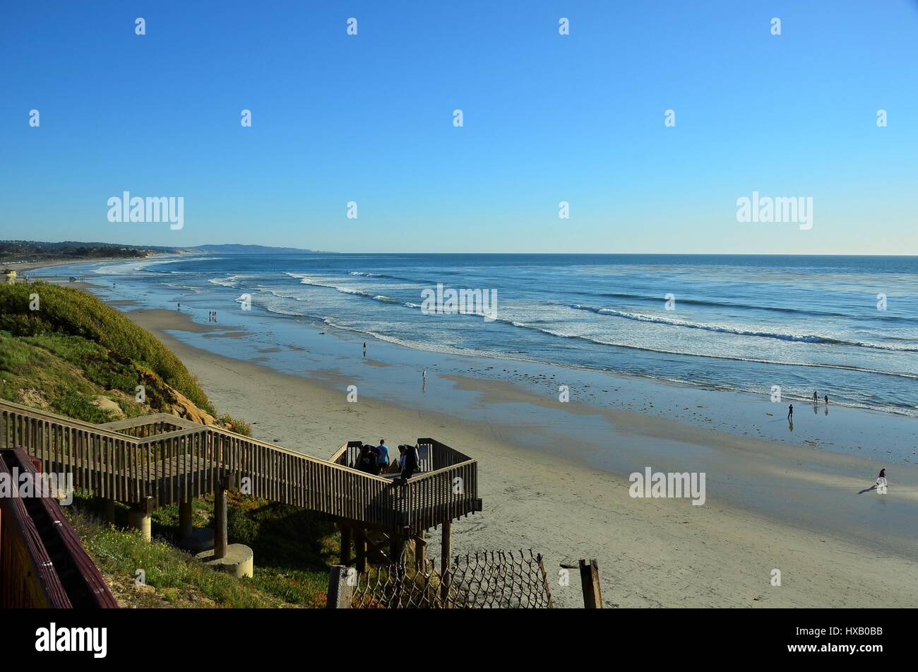 Carlsbad & Oceanside, California, Scenes Stock Photo