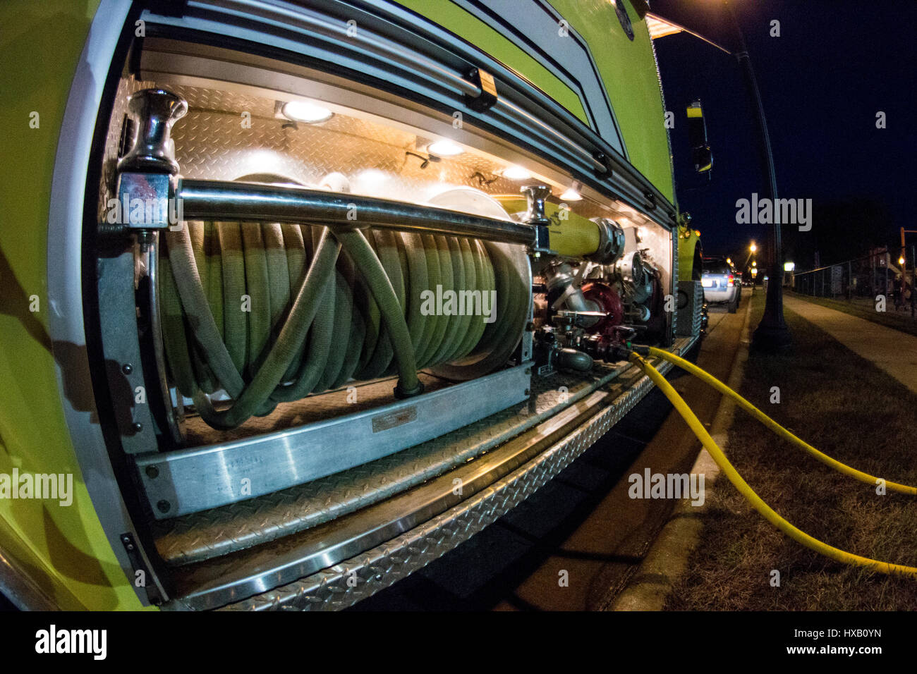 Slinger Fire Department Fire Safety Night Stock Photo Alamy
