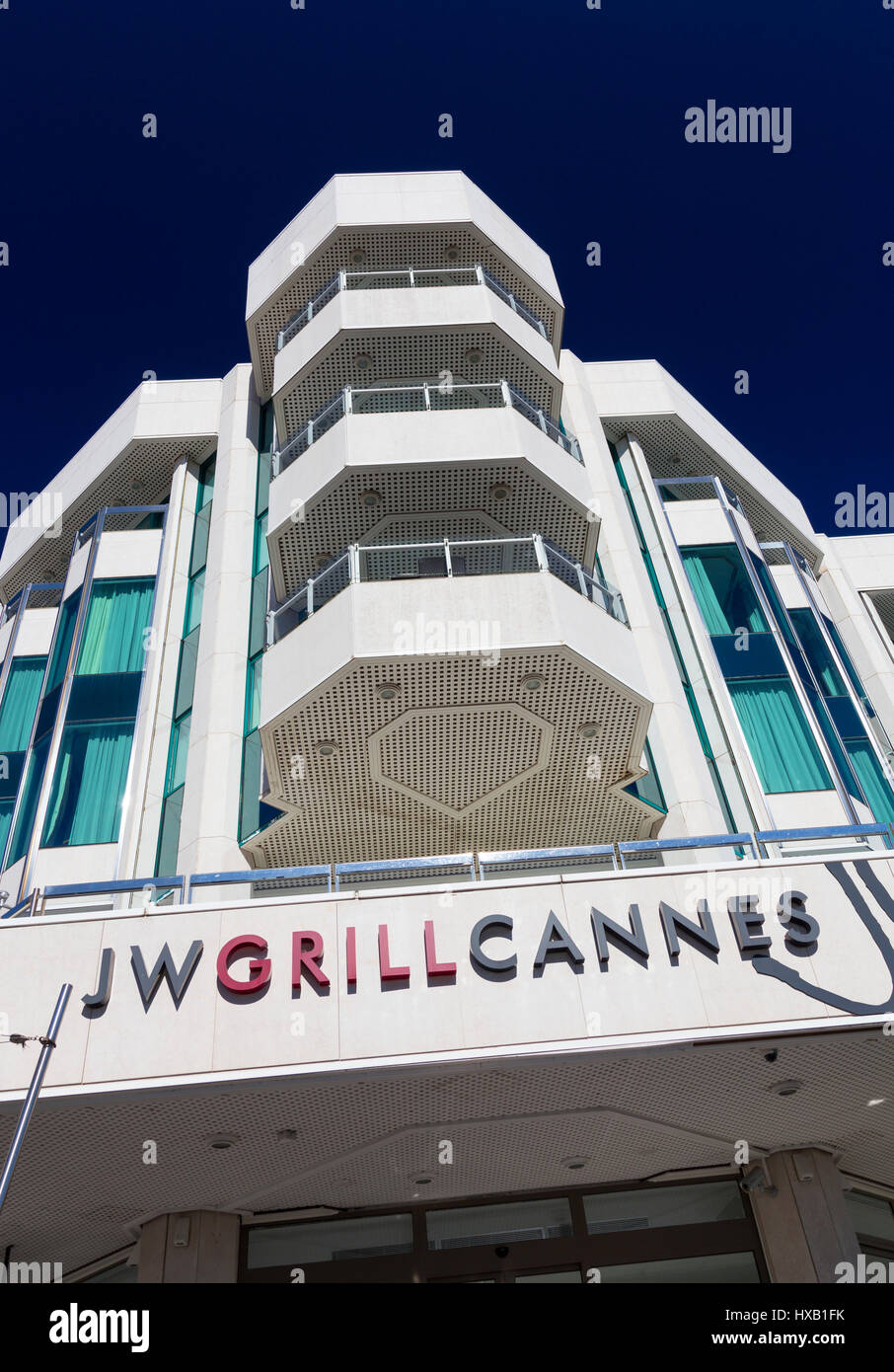 JW Marriott Hotel & Casino Cannes, France Stock Photo