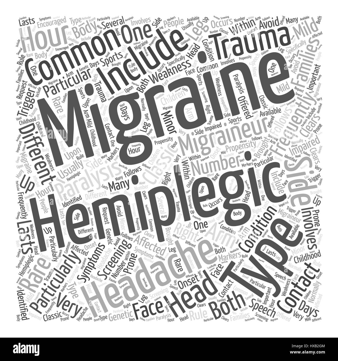 Classic Migraine Stock Vector Images Alamy