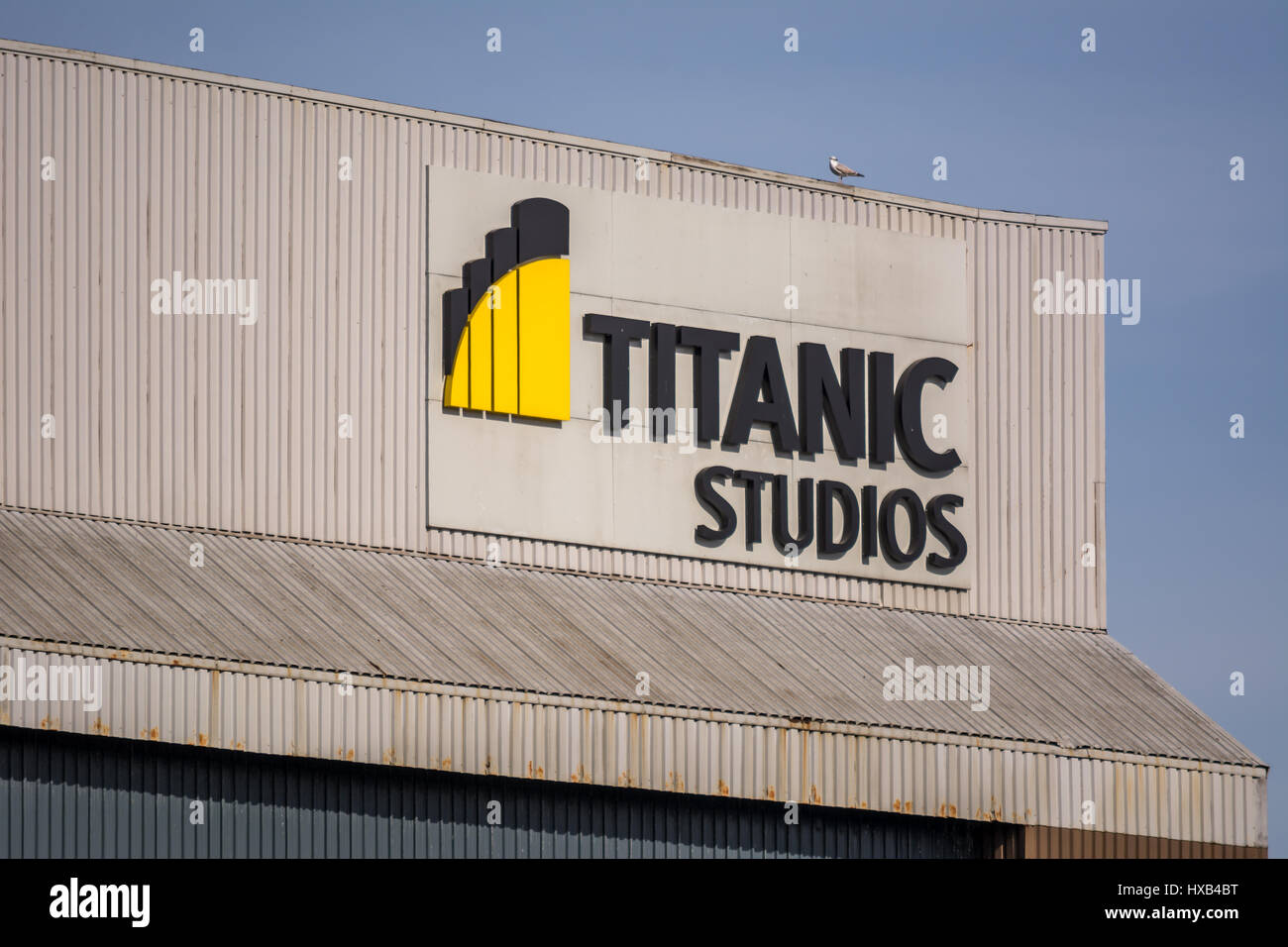The Titanic Studios in Belfast. Stock Photo