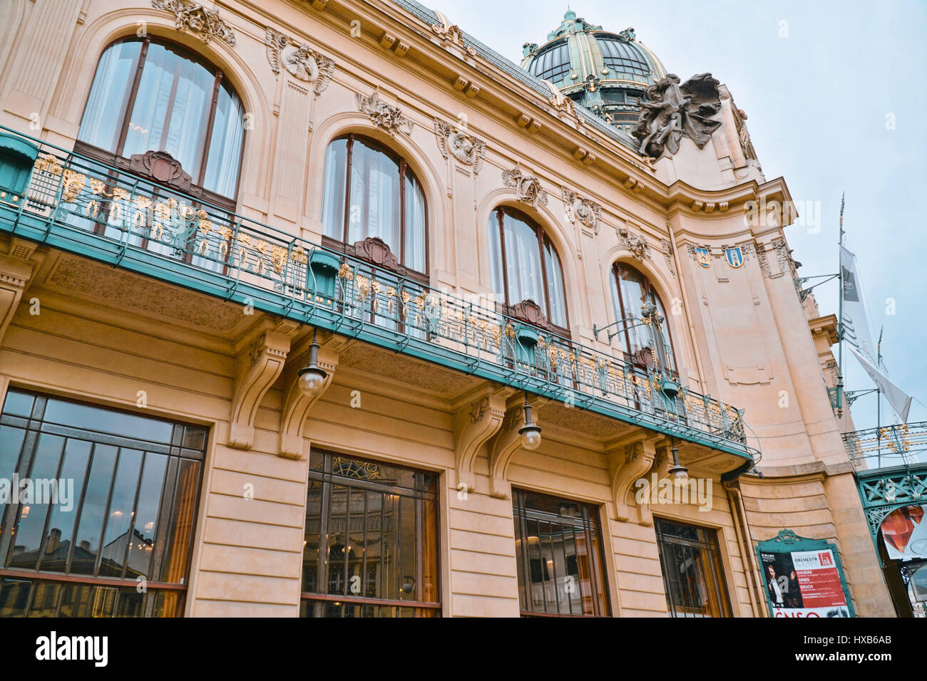 Beautiful Municipal House in Prague Home of the Prague Symphonic Orchestra PRAGUE / CZECH