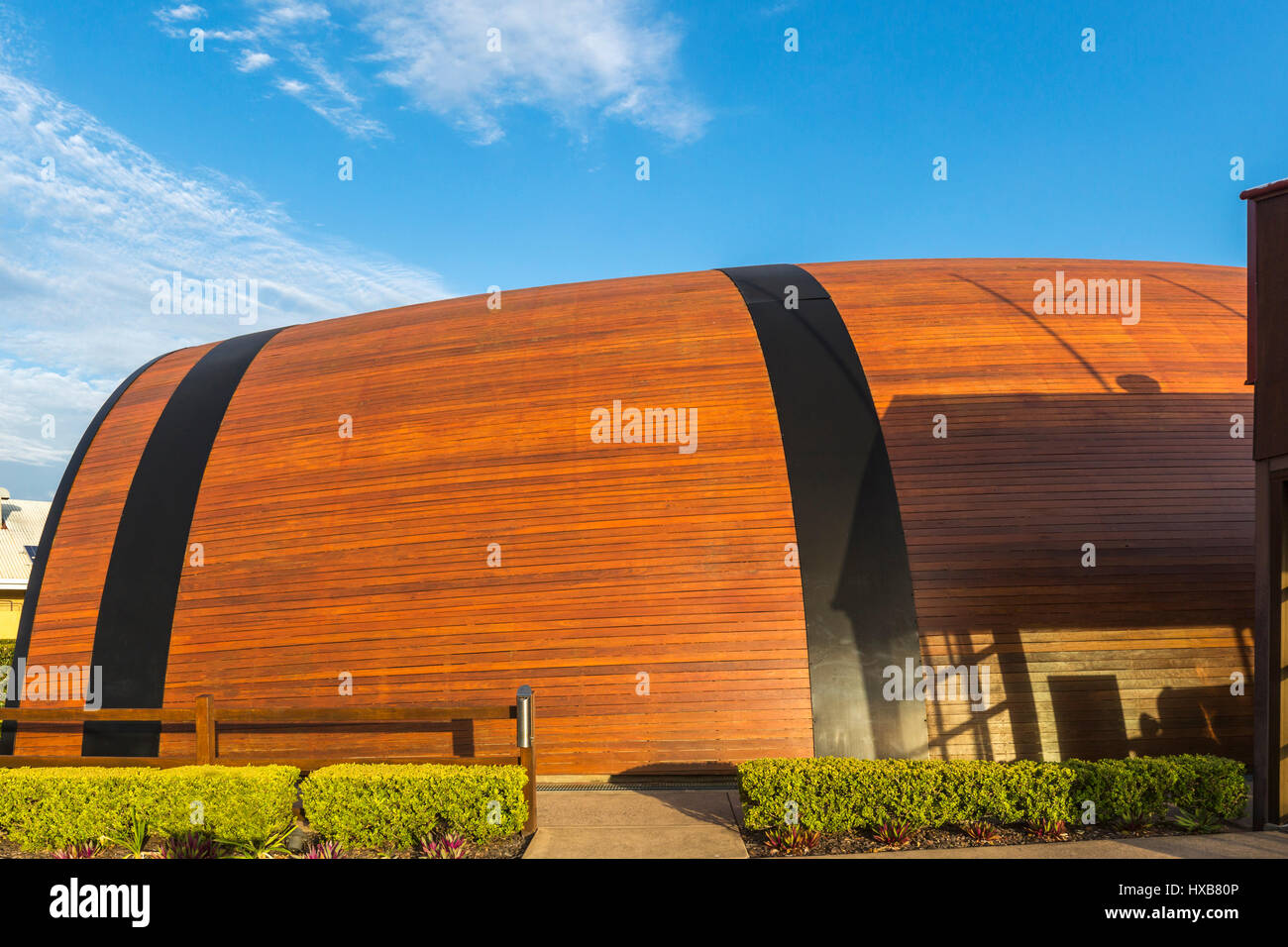 The Bundaberg Barrel, home to Bundaberg Brewed Drinks and their famous