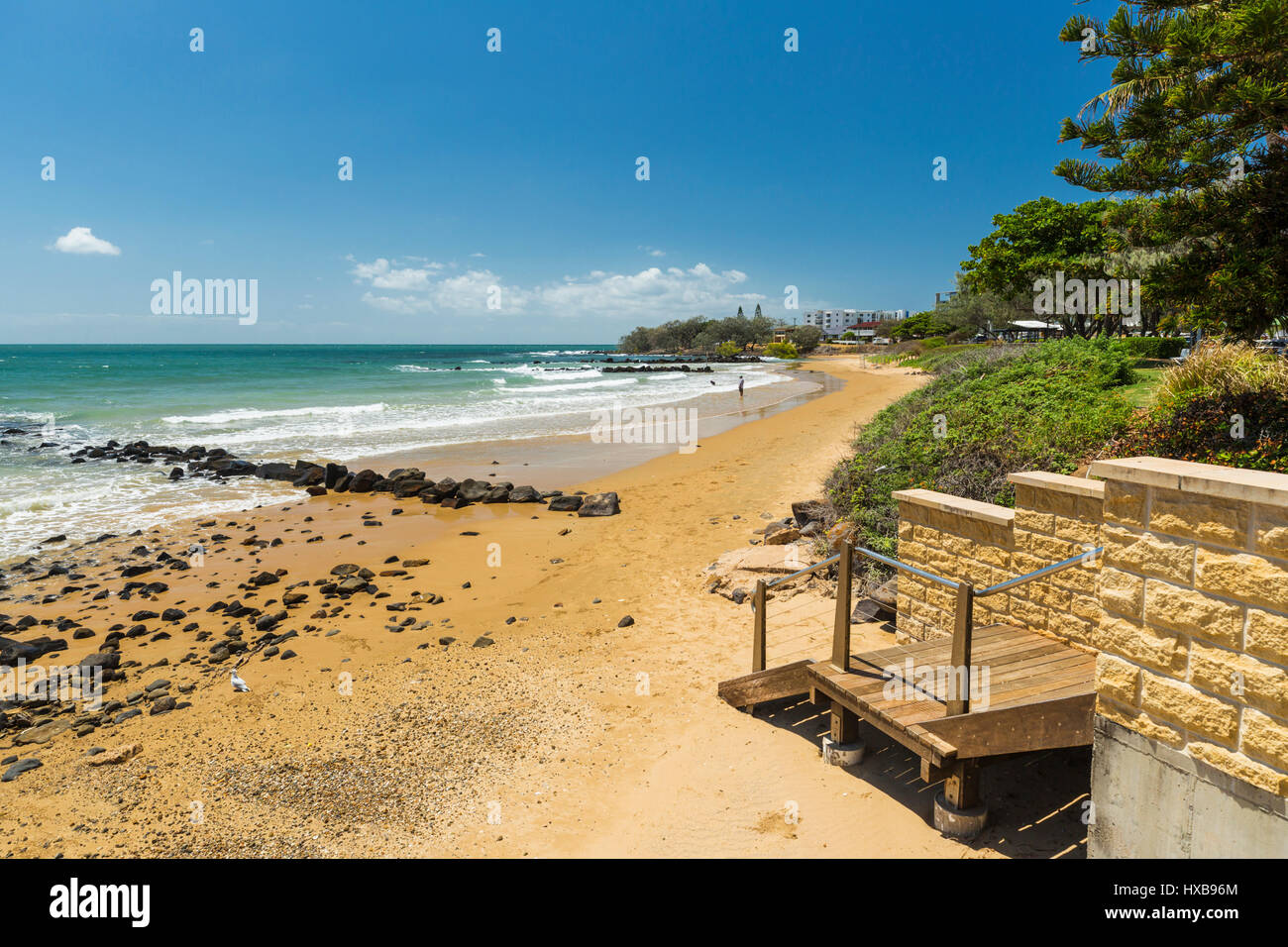 Bargara Beach, Bundaberg, Queensland, Australia Stock Photo