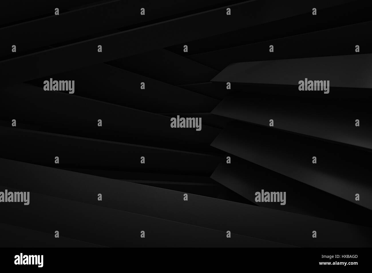 abstract black background 3d render Stock Photo - Alamy