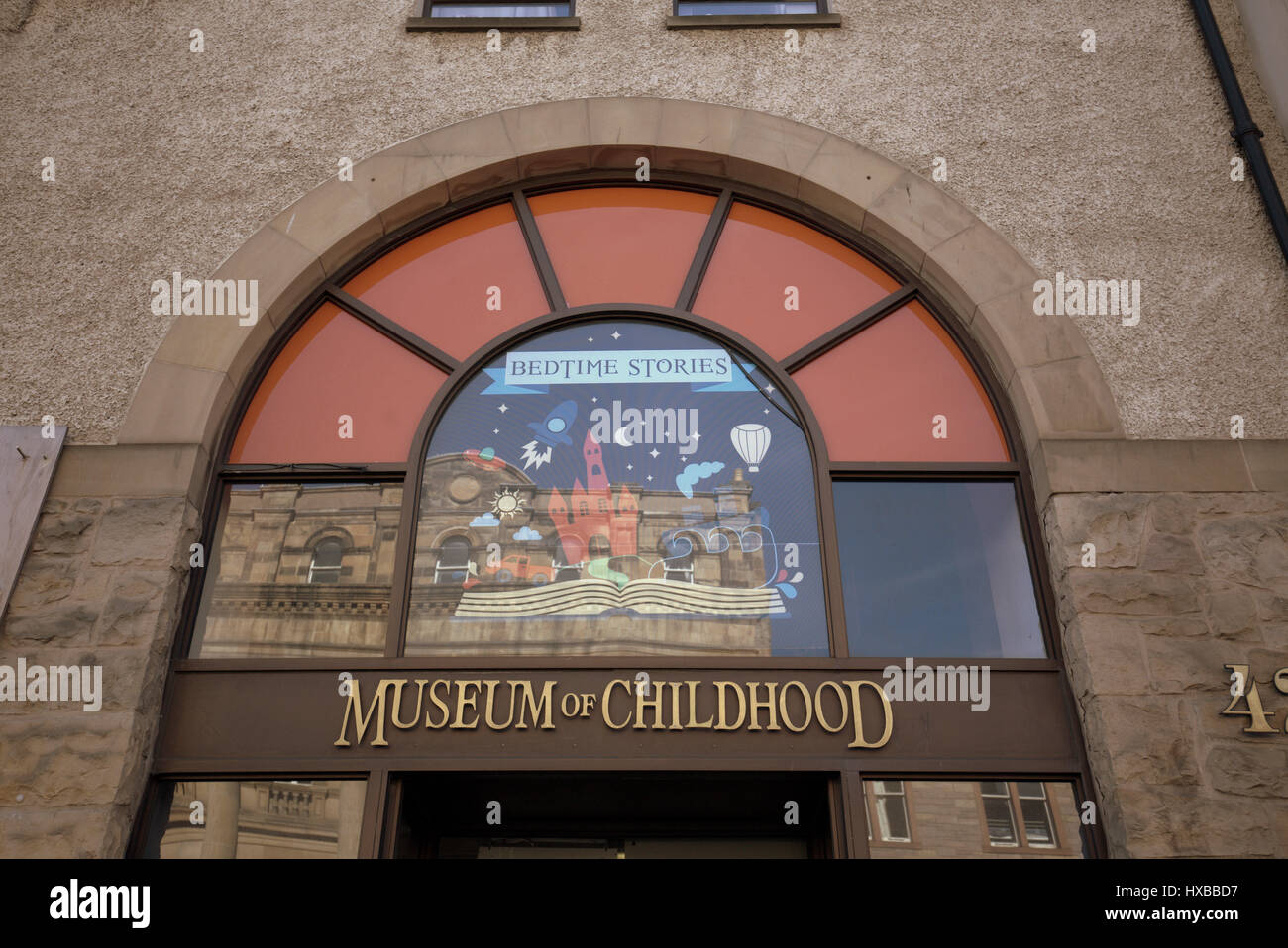 Museum of Childhood collection of children's toys Edinburgh EH1 1TG Stock Photo