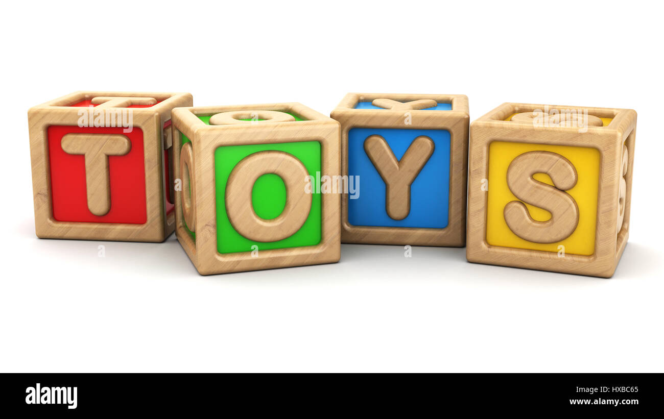 3d-illustration-of-wooden-cubes-toys-word-over-white-background-stock