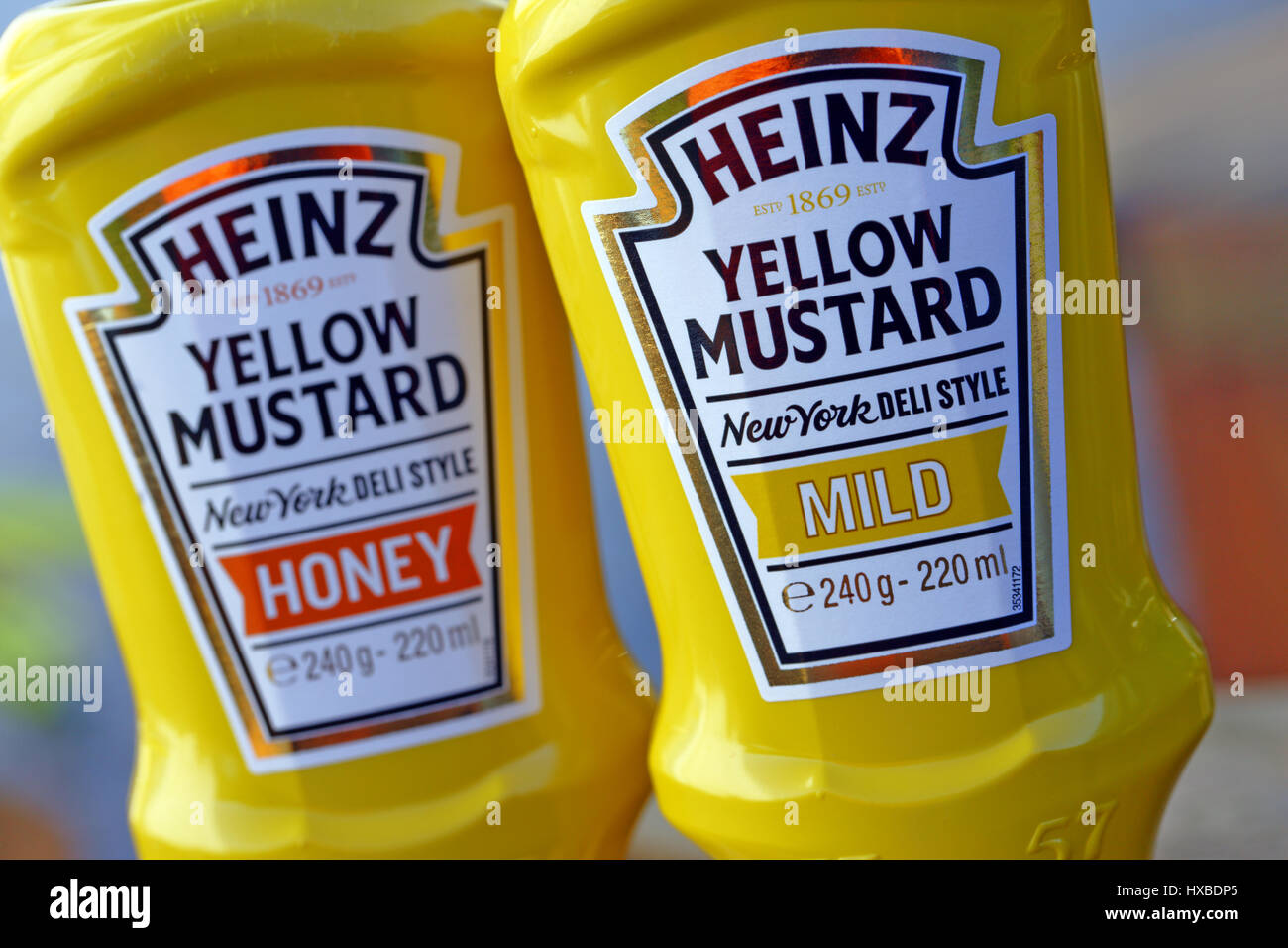 Bottle of mustard hires stock photography and images Alamy