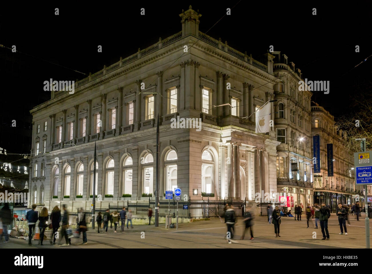 Apple Store, New Street, Birmingham, UK Stock Photo Alamy