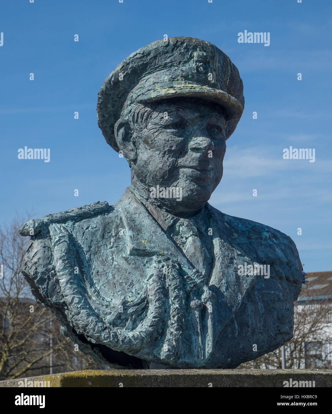 England, Hampshire, Gosport, Admiral of the Fleet Fieldhouse memorial