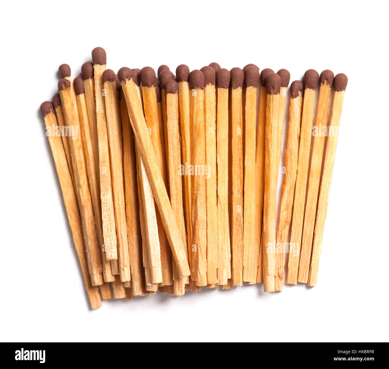 Matches isolated on white background Stock Photo - Alamy