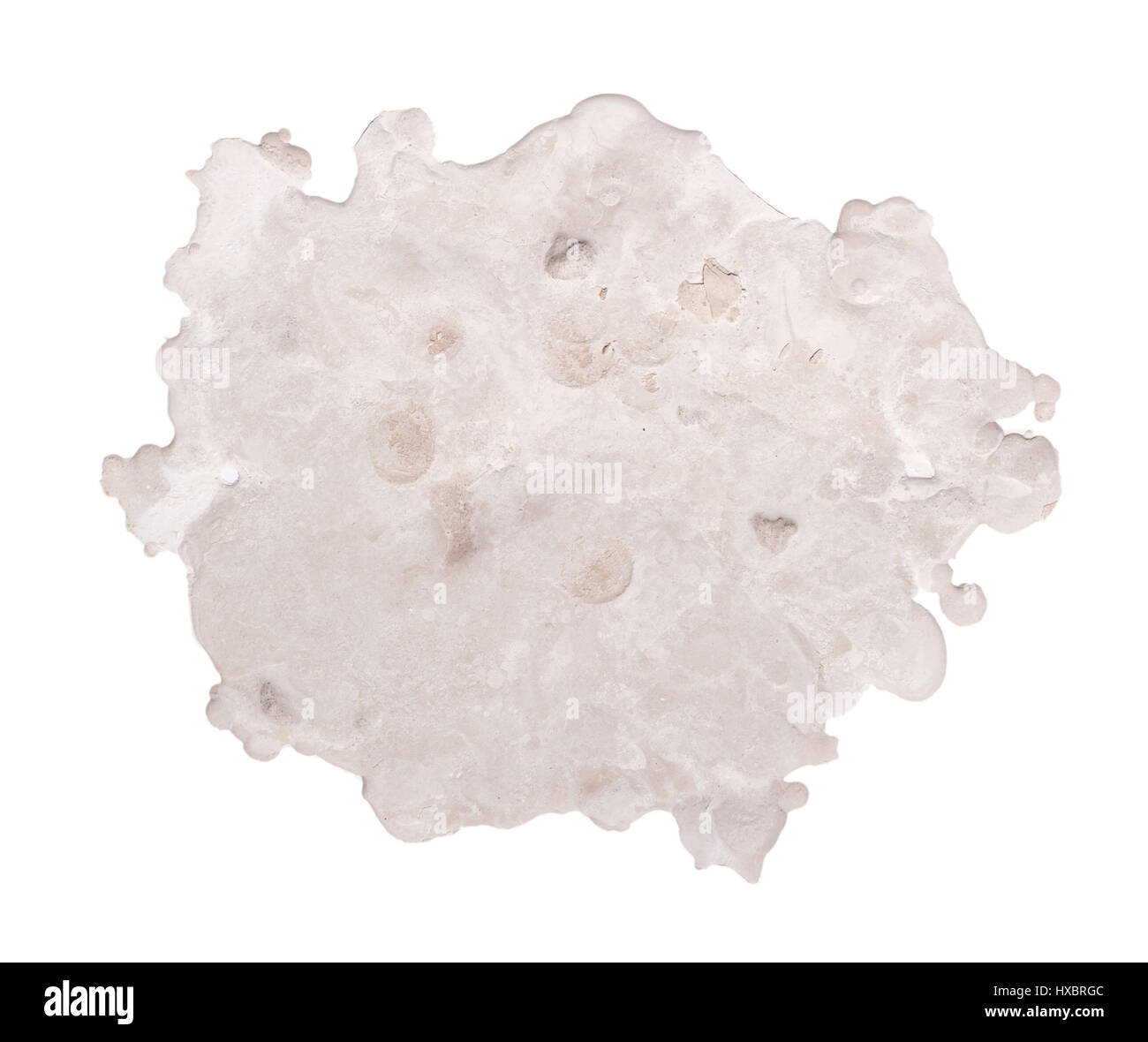 Blob isolated on white Stock Photo