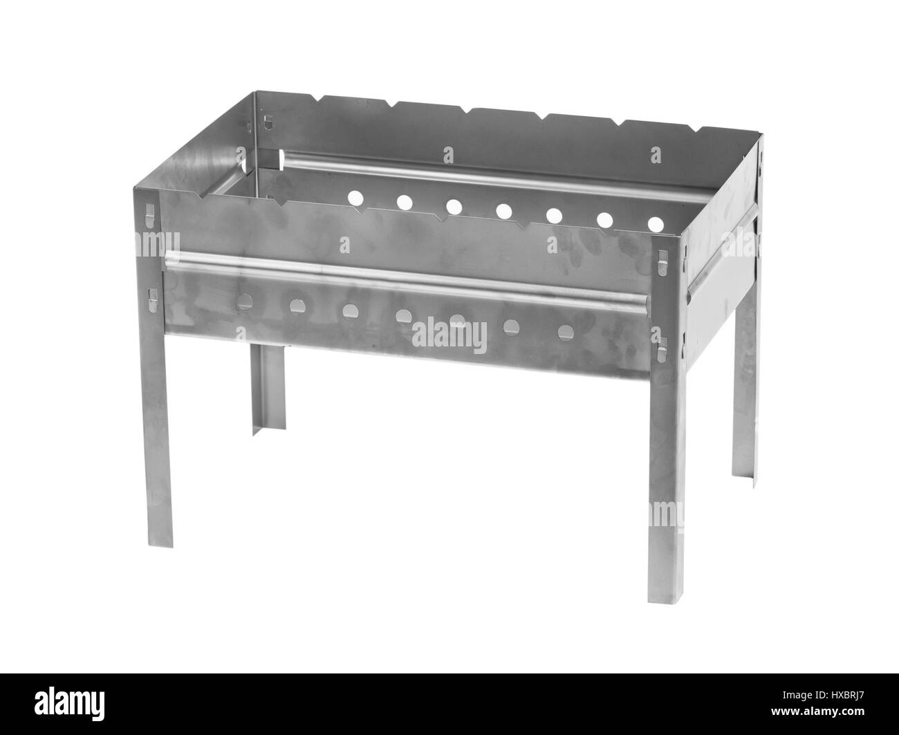 Brazier isolated on white Stock Photo Alamy