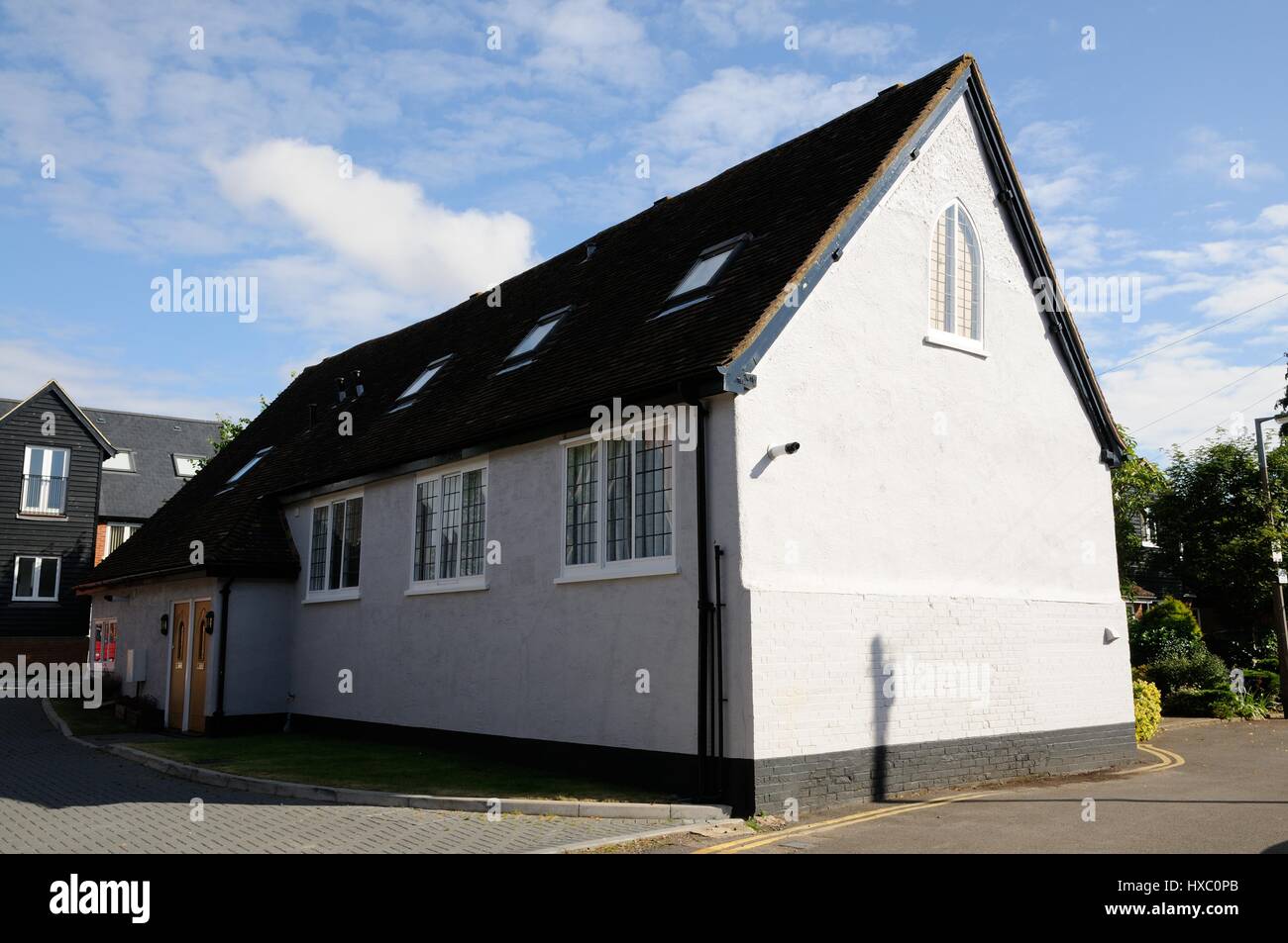 Former Quaker Meeting House, Meeting House Lane, Baldock, Hertfordshire Stock Photo