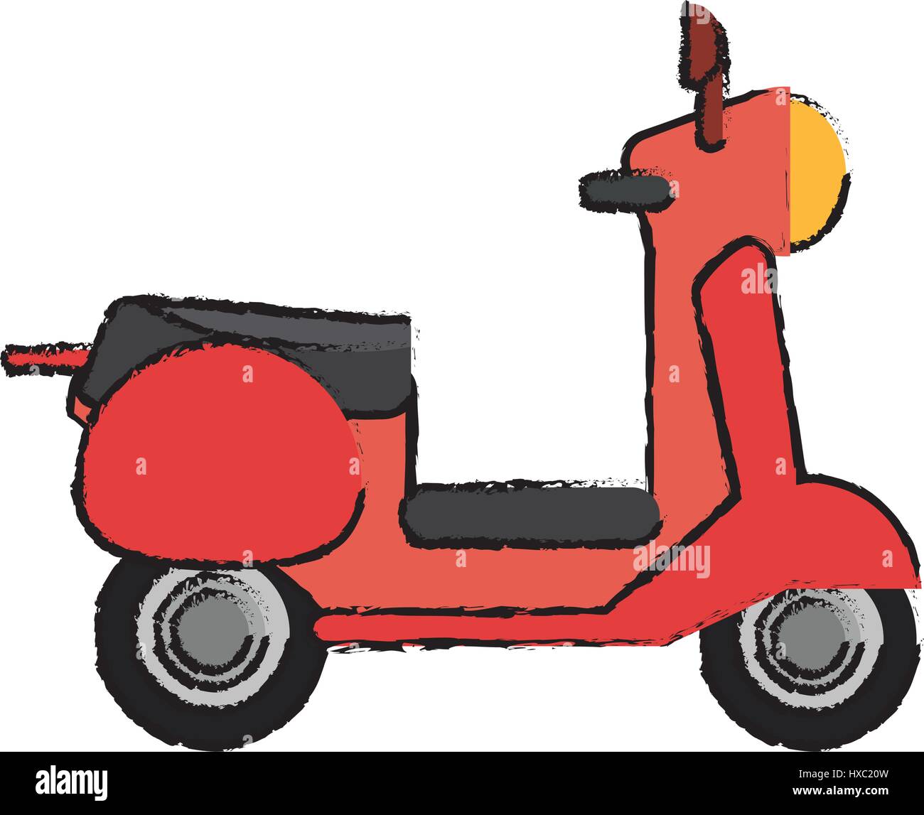 scooter motor transport icon Stock Vector Image & Art Alamy