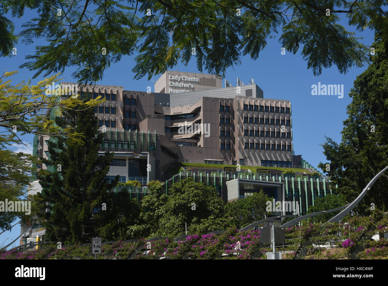Brisbane, Australia Lady Cilento Children's Hospital Stock Photo Alamy