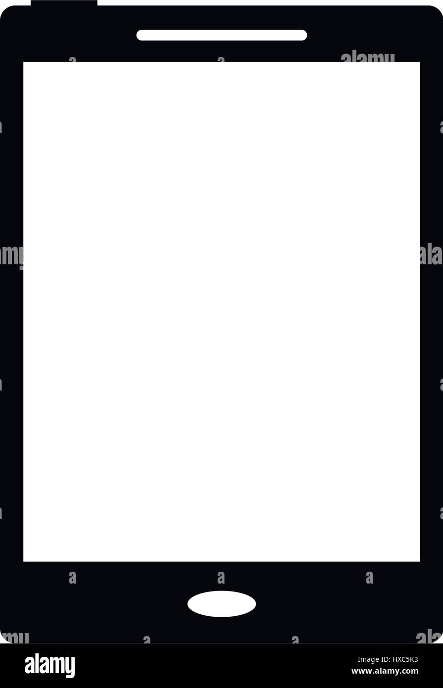 smartphone icon illustrated on a white background in vector Stock ...