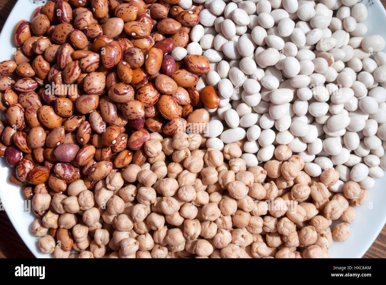 Mixed pulses for backgrounds texture Stock Photo