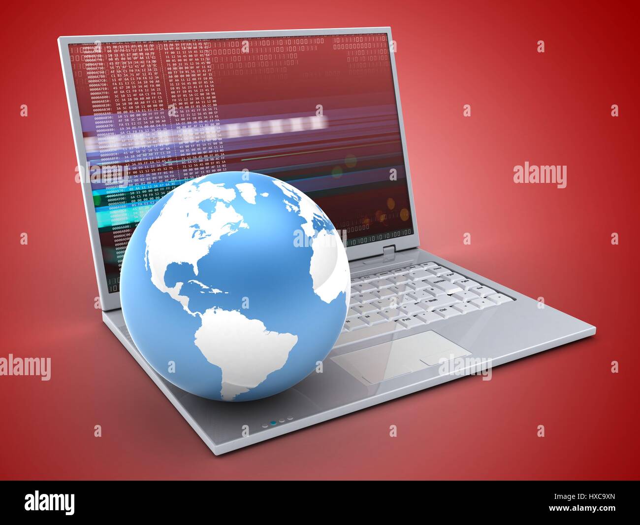 3d Illustration Of Laptop Computer Stock Photo Alamy 3d Illustration Of Laptop Computer Stock Photo Alamy