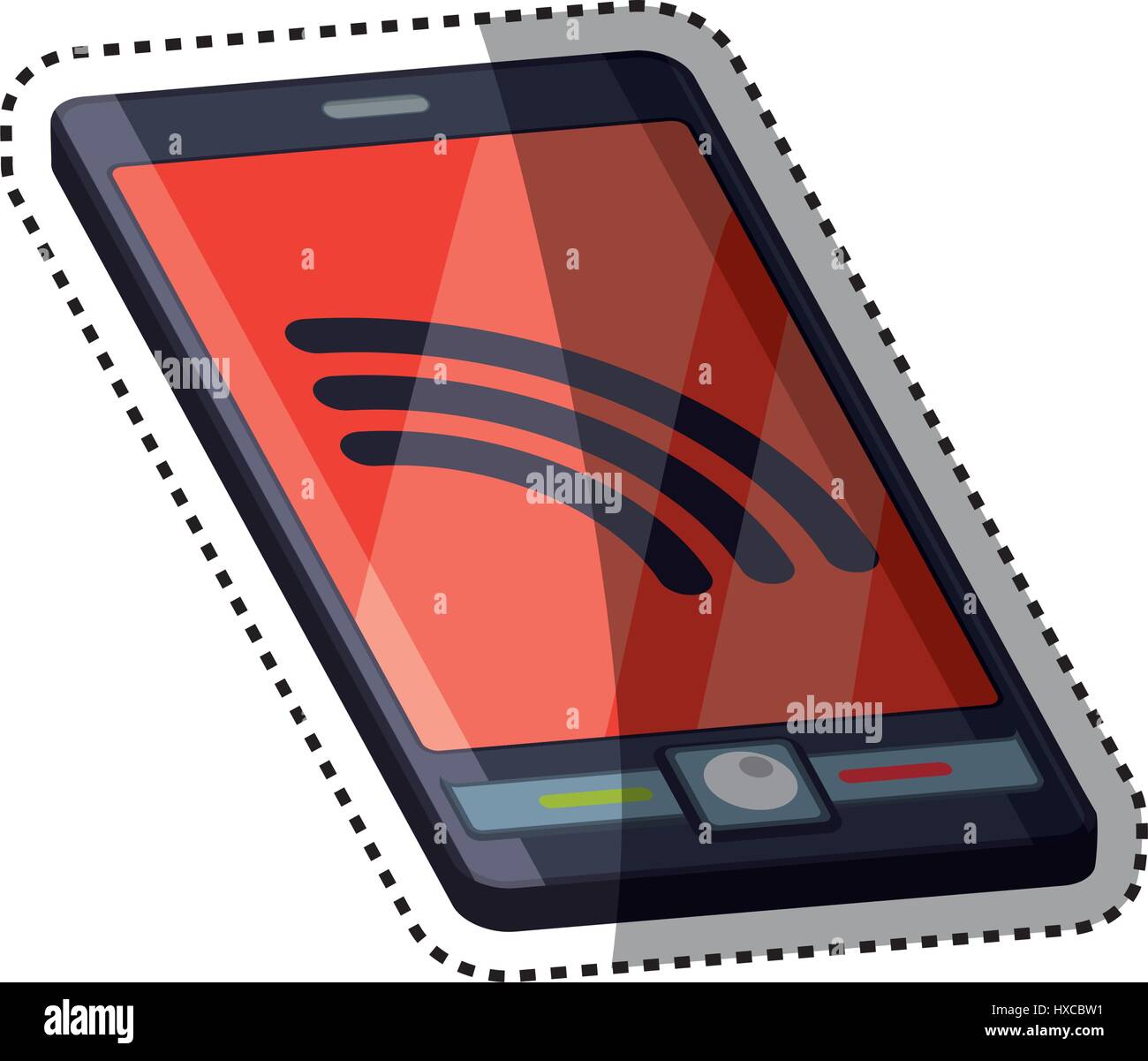 Mobile smartphone technology Stock Vector Image & Art - Alamy