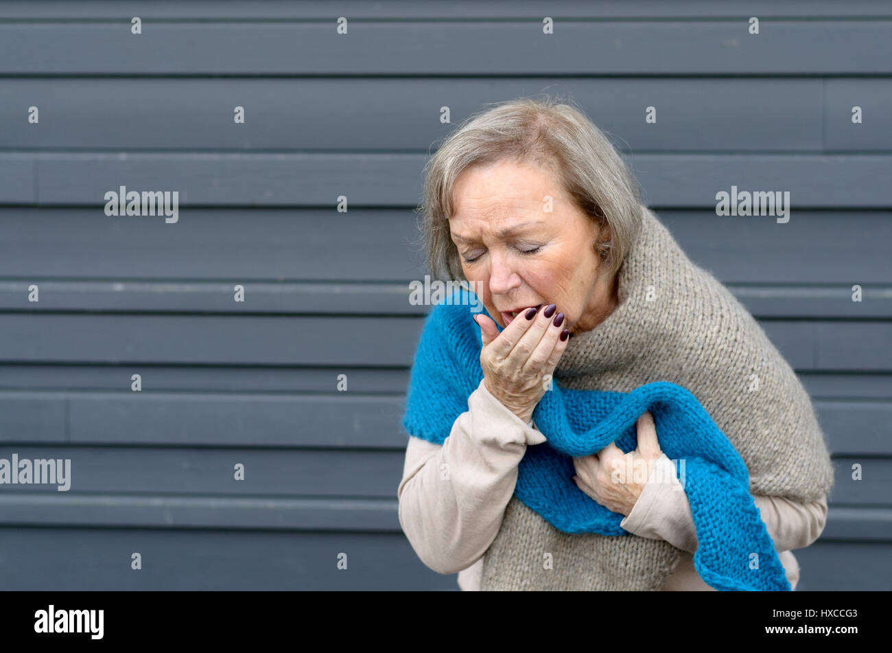 Elderly coughing hires stock photography and images Alamy