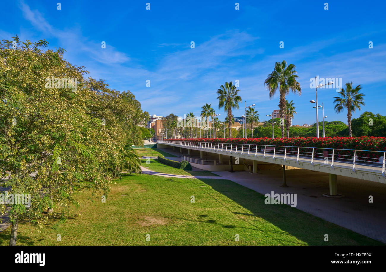Valencia Puente de las Flores flowers bridge in Spain Stock Photo Alamy