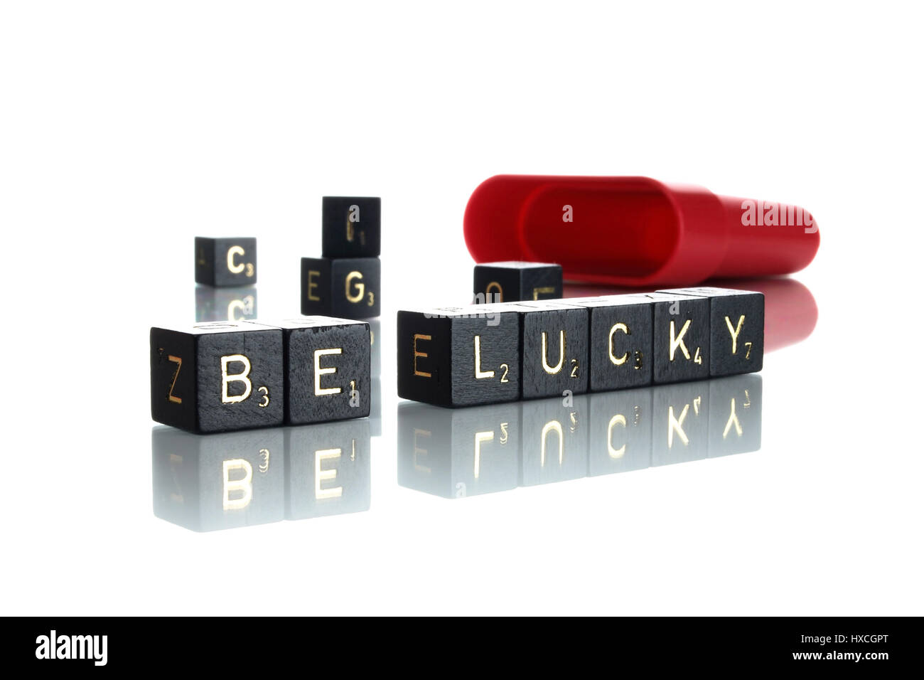 Be Lucky Stock Photo