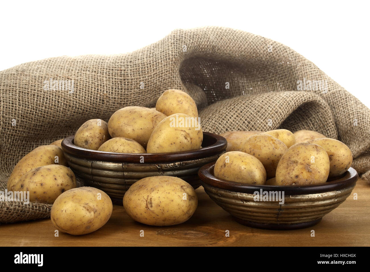 Potatoes, Kartoffeln Stock Photo