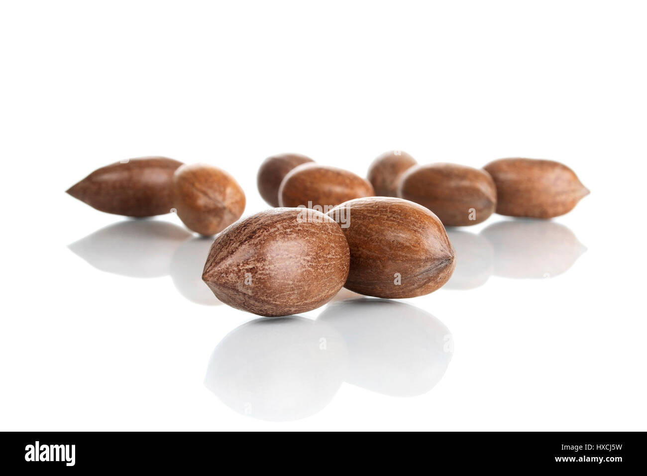 Pecann?sse, Pecannüsse Stock Photo