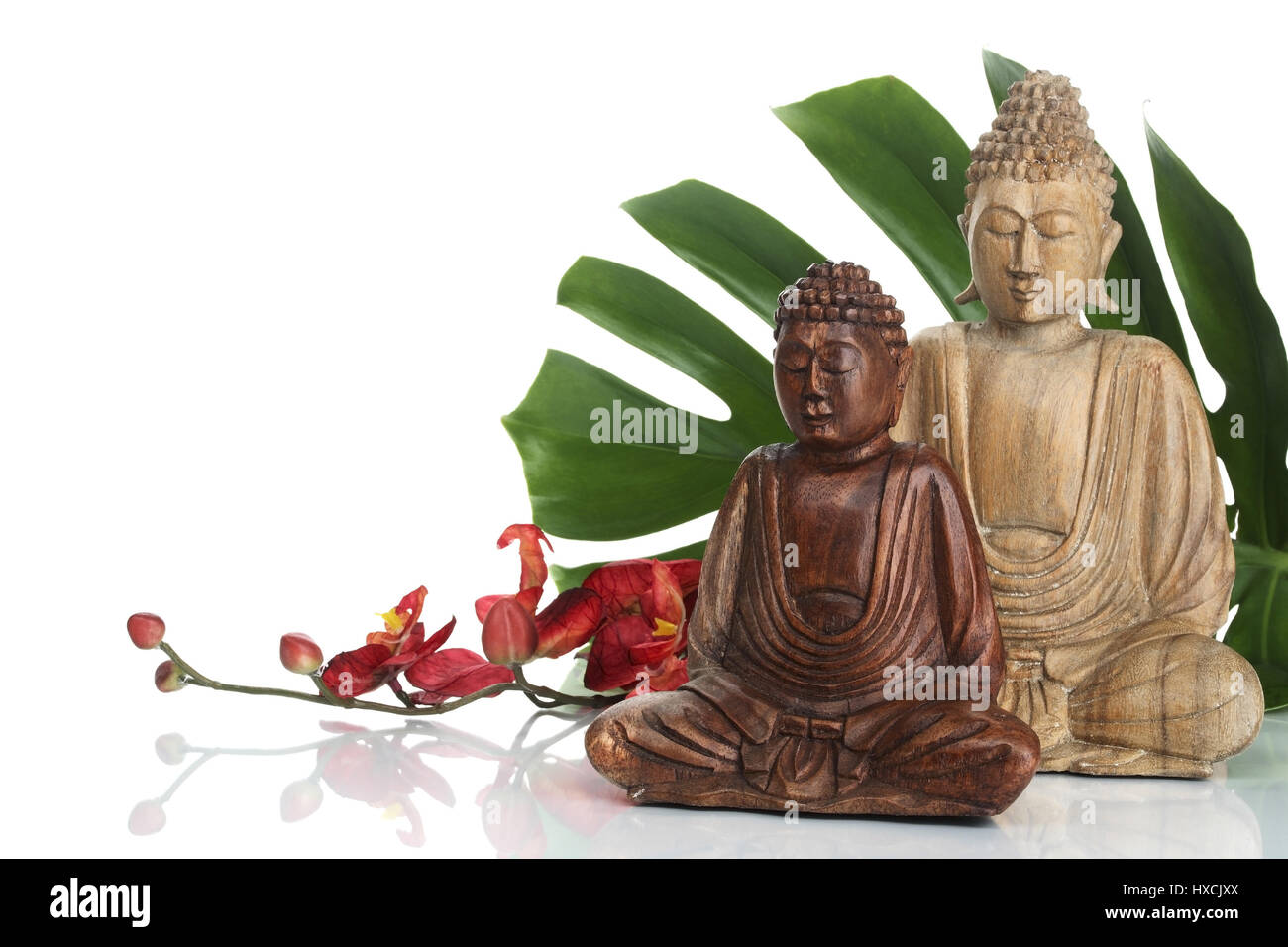 Buddha's statues, Buddhastatuen Stock Photo