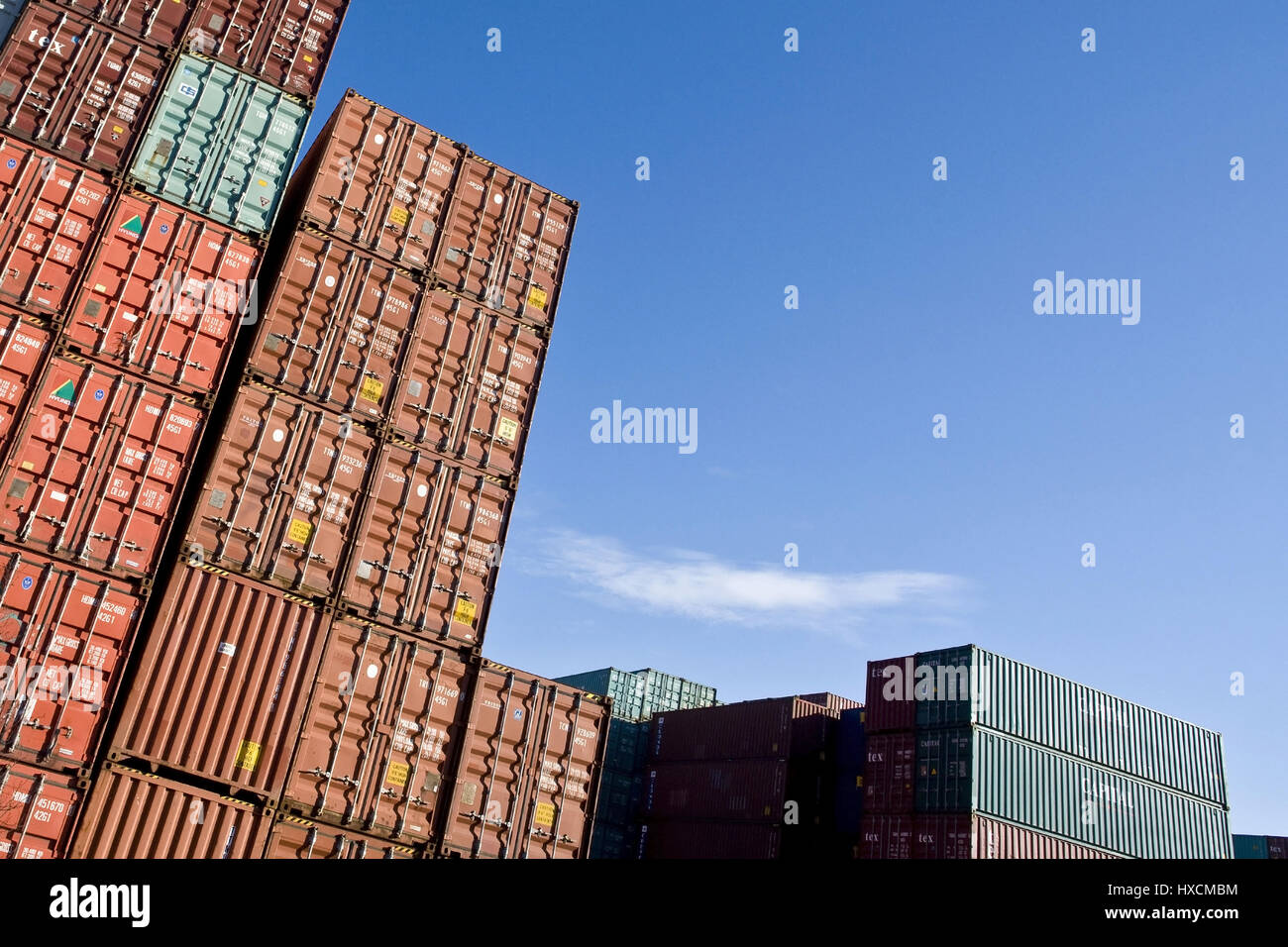 Container pile containerstapel hi-res stock photography and images - Alamy