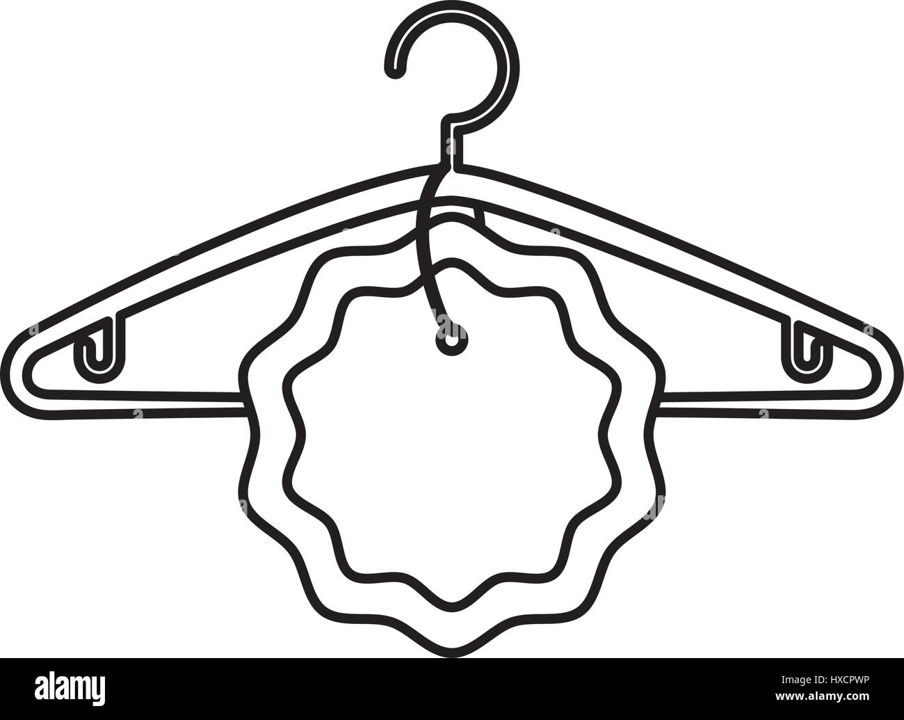 Fashion hanger symbol Stock Vector Image & Art Alamy