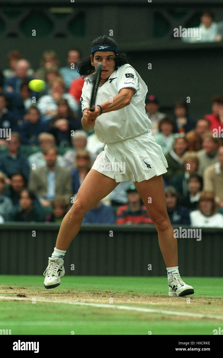 ARANTXA SANCHEZ VICARIO SPAIN 01 July 1997 Stock Photo - Alamy