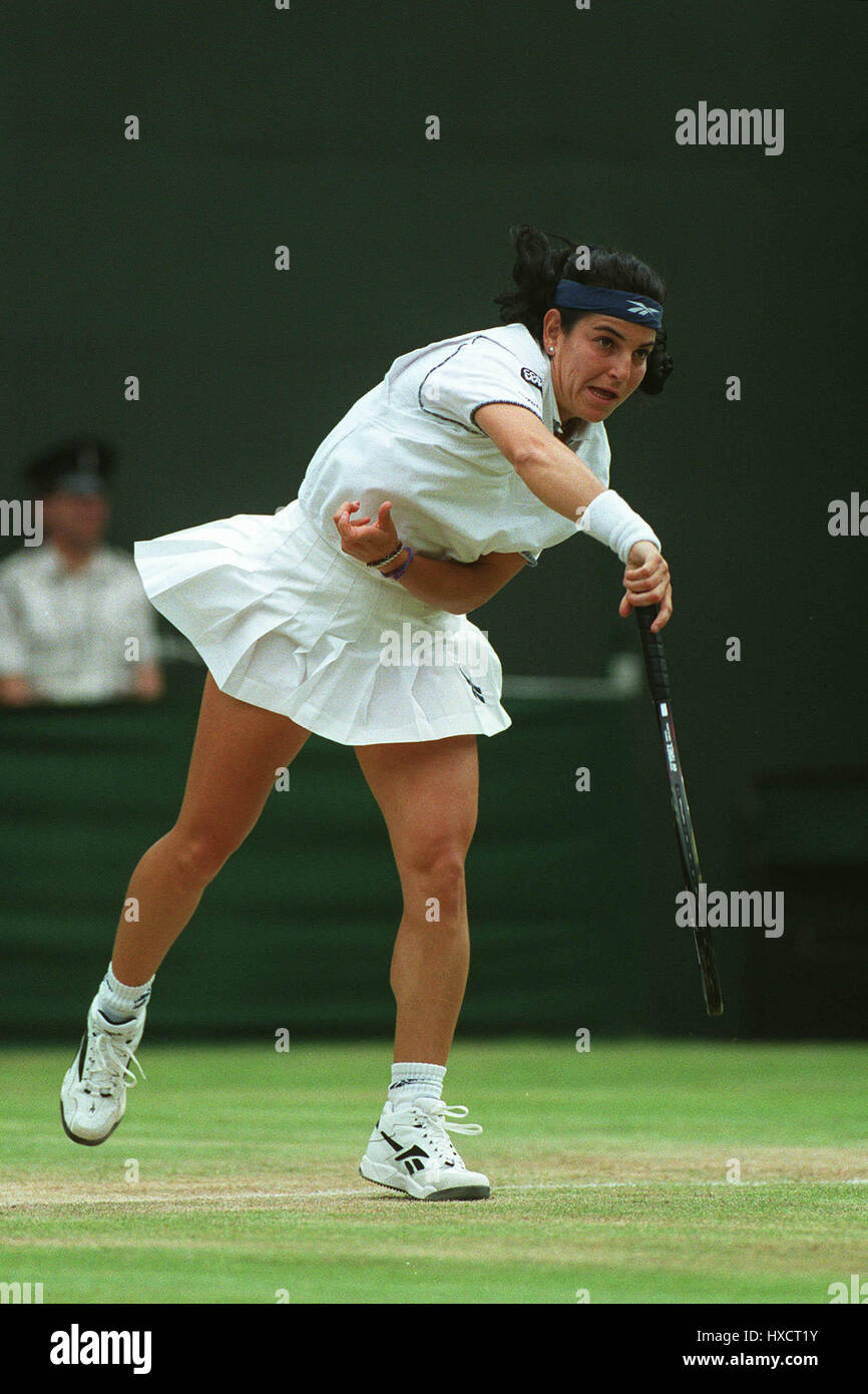 ARANTXA SANCHEZ VICARIO SPAIN 29 June 1997 Stock Photo - Alamy