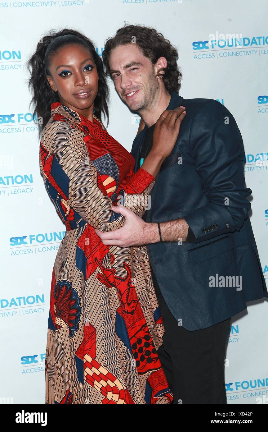 New York, NY, USA. 27th Mar, 2017. Condola Rashad at SDC Foundation\
