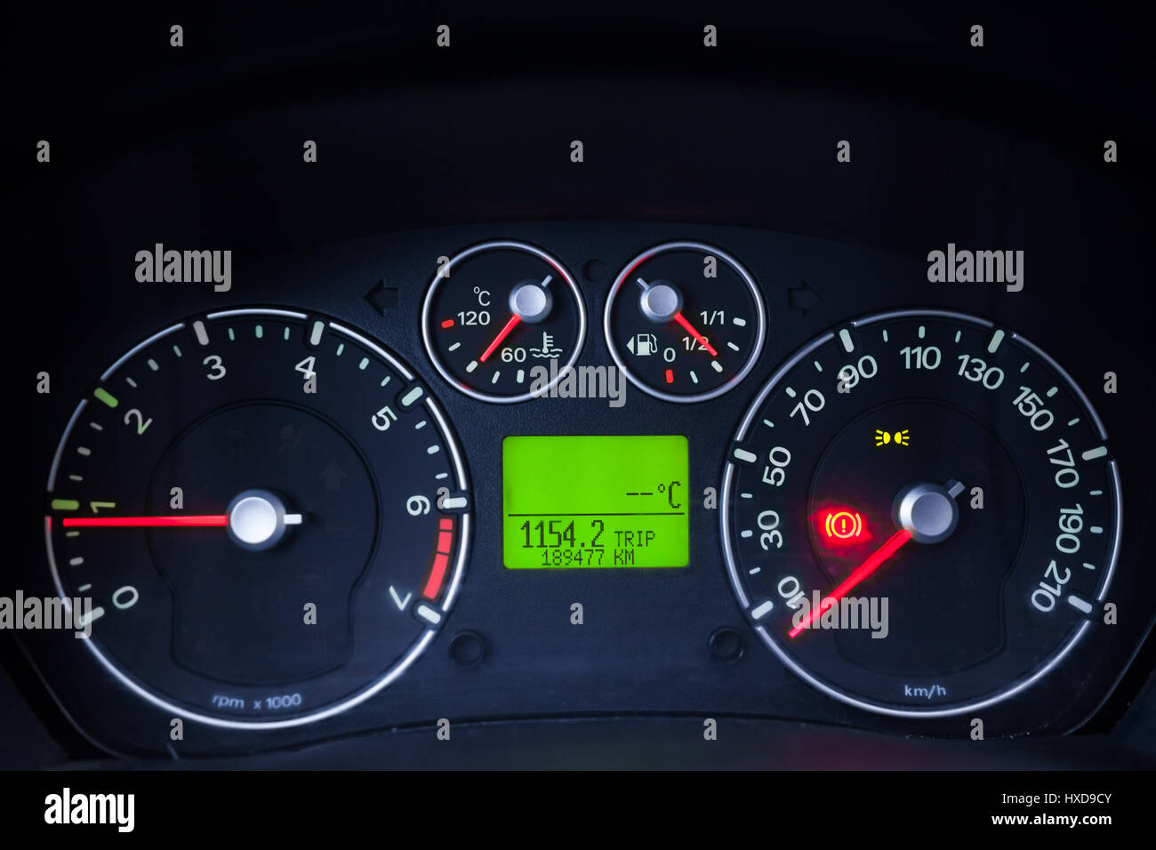 Illuminated dashboard hi-res stock photography and images - Alamy