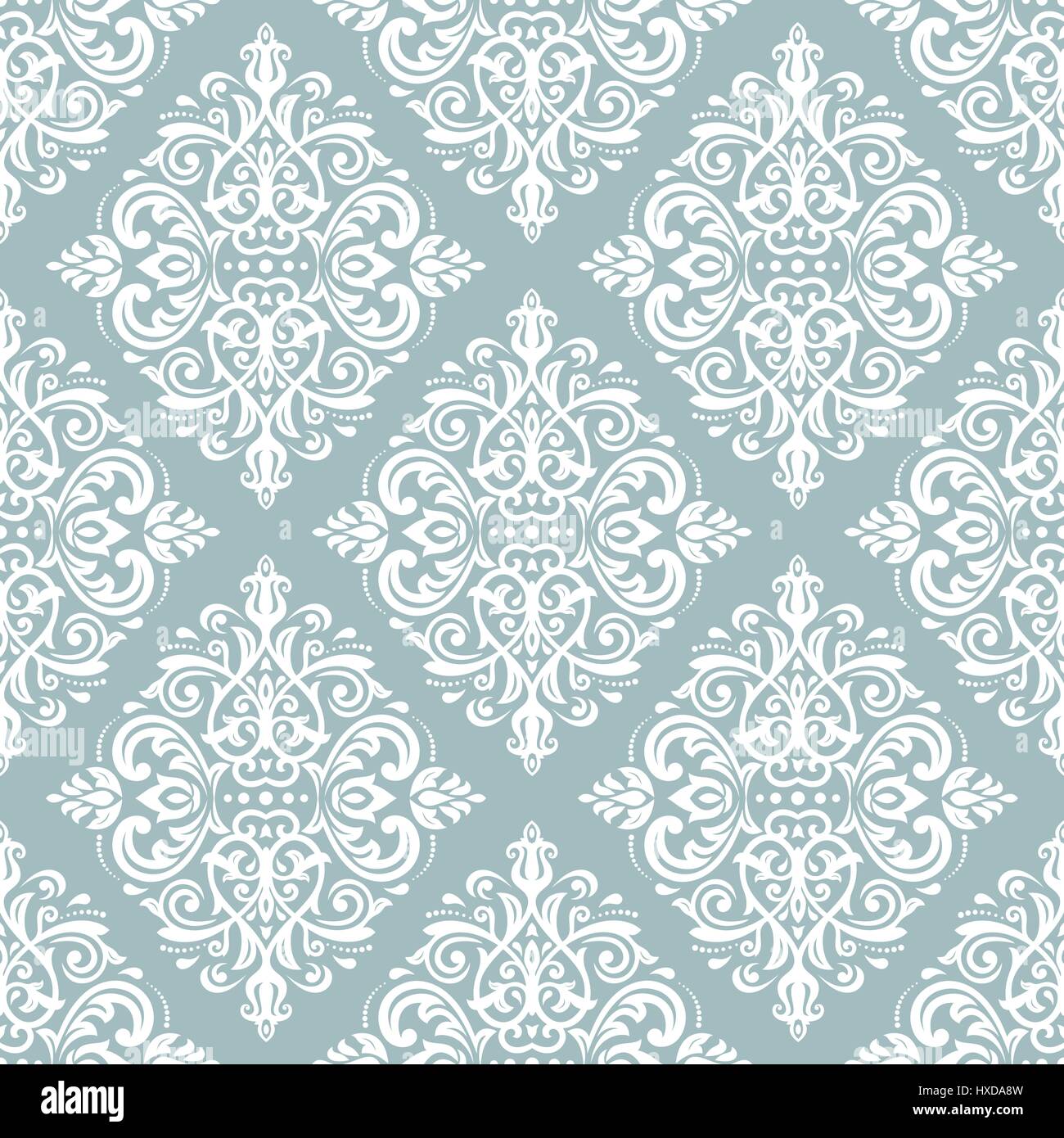 Damask Seamless Vector Background Stock Vector Image & Art - Alamy