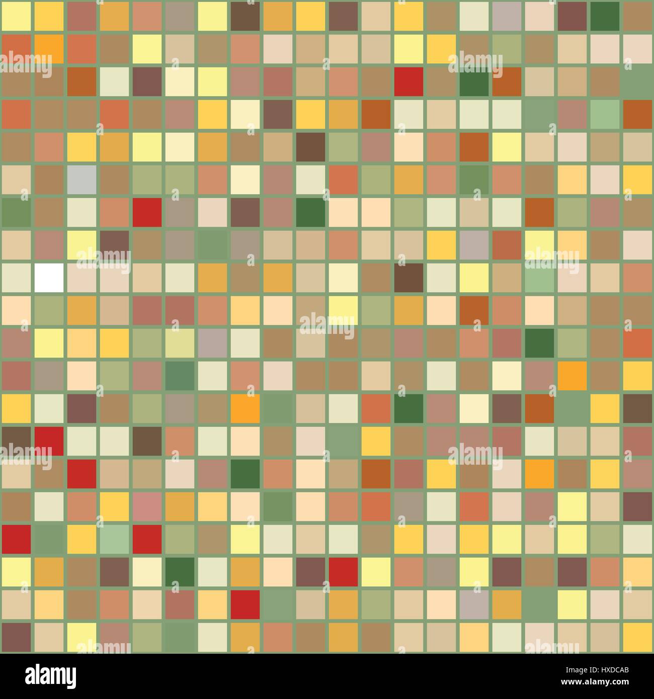 Bright seamless pattern background square tiles Stock Vector