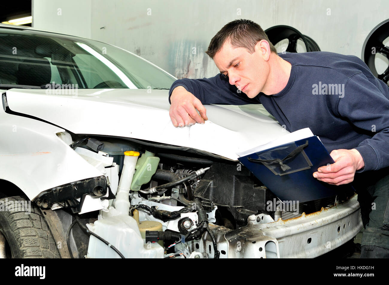 Insurance Claim Adjuster High Resolution Stock Photography and Images