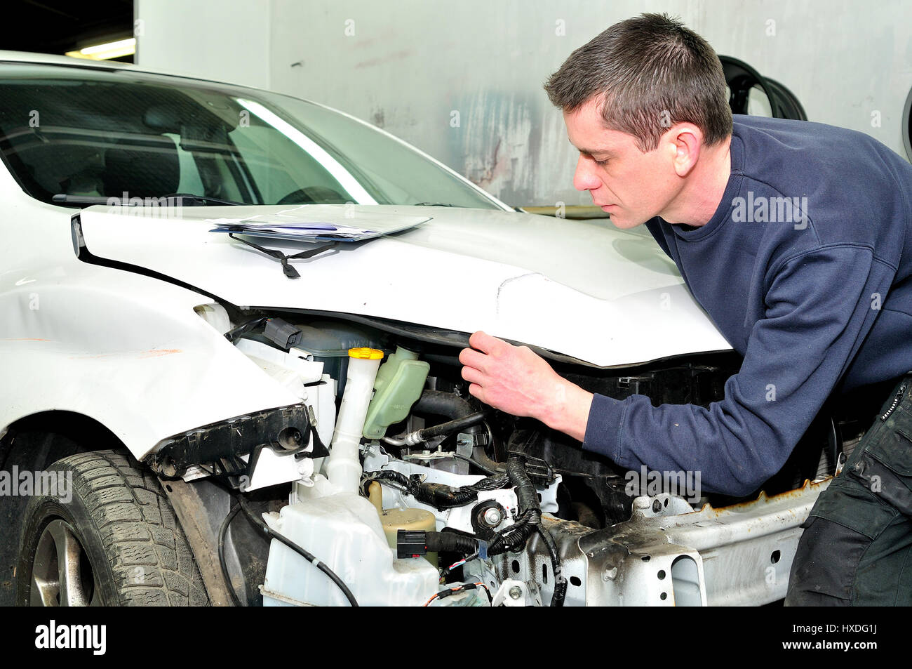 Insurance assessor hires stock photography and images Alamy