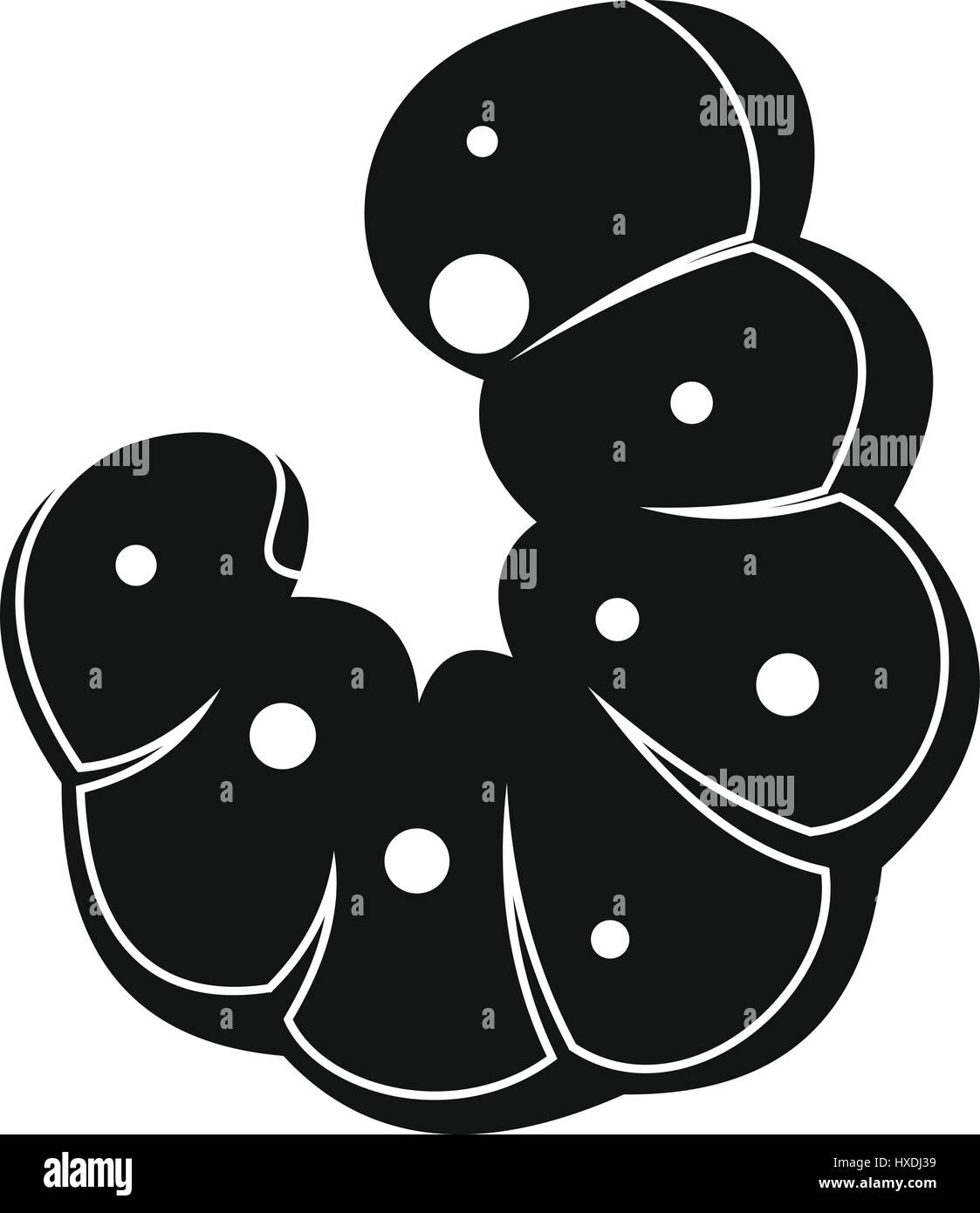 Worm icon, simple style Stock Vector Image & Art - Alamy